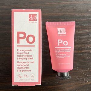 Dr. Botanicals pomegranate superfood regenerating sleeping mask